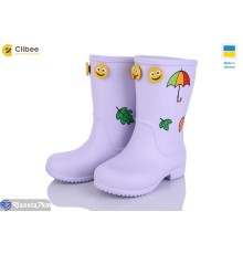 Дитячі чоботи з піни на весну/осінь (8 пар р.22-28) фіолетовий  "BELIES"