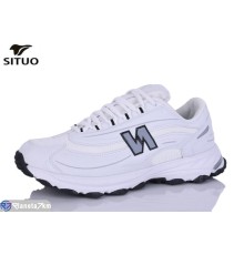 Кросівки чоловічі на весну/осінь (8 пар р.41-46) білий  "Situo"