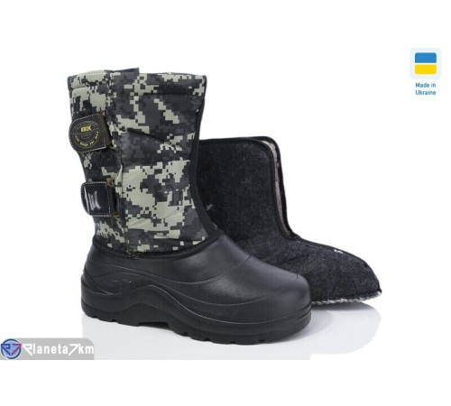 Чоловічі чоботи з піни на зиму (6 пар р.41-45) чорний  "LOTTOS" Чоловічі чоботи з піни на зиму (6 пар р.41-45) чорний  "LOTTOS"