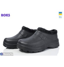 Калоші чоловічі на зиму (8 пар р.41-46) чорний  "Roks"