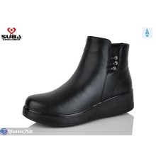 Черевики жіночі на зиму (6 пар р.41-43) чорний  "SUBA"