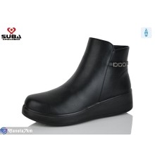 Черевики жіночі на зиму (6 пар р.41-43) чорний  "SUBA"