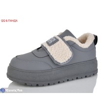 Туфлі жіночі на зиму (8 пар р.36-41) сірий  "QQ&Панда"