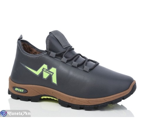Кросівки чоловічі на зиму (8 пар р.41-46) сірий  "YAMMI SHOES" Кросівки чоловічі на зиму (8 пар р.41-46) сірий  "YAMMI SHOES"