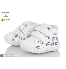 Пінетки дитячі на зиму (4 пар р.18-21) білий  "BELIES-D"