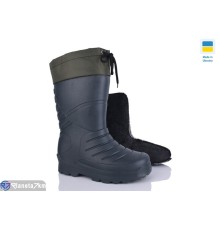 Чоловічі чоботи з піни на зиму (6 пар р.42-45) хакі  "LUCKY" Чоловічі чоботи з піни на зиму (6 пар р.42-45) хакі  "LUCKY"