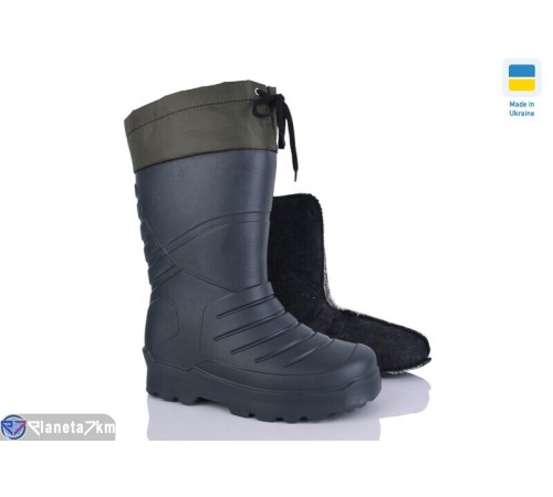 Чоловічі чоботи з піни на зиму (6 пар р.42-45) хакі  "LUCKY" Чоловічі чоботи з піни на зиму (6 пар р.42-45) хакі  "LUCKY"