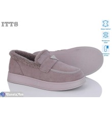 Туфлі жіночі на зиму (6 пар р.36-41) сірий  "LOTOS"