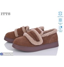 Туфлі жіночі на зиму (6 пар р.36-41) коричневий  "LOTOS"