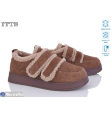 Туфлі жіночі на зиму (6 пар р.36-41) коричневий  "LOTOS"