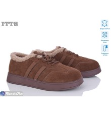 Кросівки жіночі на зиму (6 пар р.36-41) коричневий  "LOTOS"
