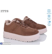 Кросівки жіночі на зиму (6 пар р.36-41) коричневий  "LOTOS"