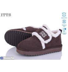 Дитячі туфлі на зиму (6 пар р.32-37) коричневий  "LOTOS"
