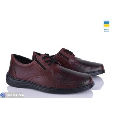 Туфлі чоловічі на весну/осінь (8 пар р.40-45) коричневий  "OLLA"