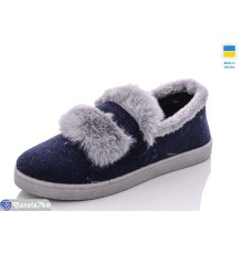 Бурки жіночи на зиму (6 пар р.37-41) синій  "Korka"