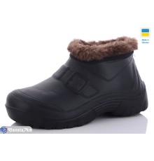 Калоші чоловічі на зиму (12 пар р.41-46) чорний  "Korka"