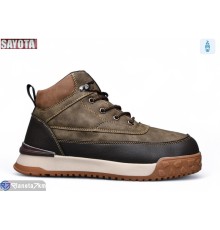 Черевики чоловічі на зиму (8 пар р.41-46) хакі  "Sayota"