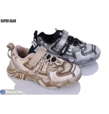 Дитячі кросівки на весну/осінь (10 пар р.37-41) мікс  "Super Gear"