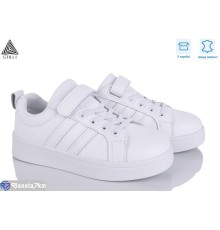 Дитячі кросівки на весну/осінь (8 пар р.32-37) білий  "STILUS"