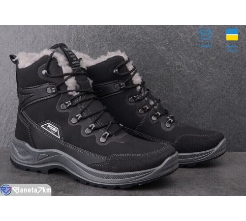 Черевики чоловічі (8 пар р.40-46) чорний  "OLLA" Черевики чоловічі (8 пар р.40-46) чорний  "OLLA"