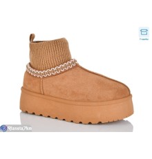 Уггі жіночі на зиму (8 пар р.36-41) camel  "Belossa"