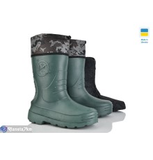 Чоловічі чоботи з піни на зиму (6 пар р.41-45) хакі  "LEO"