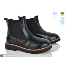 Черевики жіночі на зиму (6 пар р.37-40) чорний  "Linda"