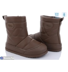 Черевики дитячі на зиму (8 пар р.32-37) коричневий  "Normashoes"