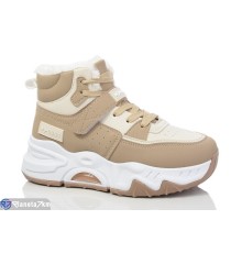 Кросівки жіночі на зиму (8 пар р.36-41) бежевий  "Normashoes"
