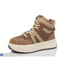 Кросівки жіночі на зиму (8 пар р.36-41) коричневий  "Normashoes"