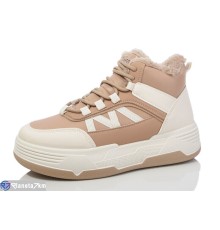 Кросівки жіночі на зиму (8 пар р.36-41) бежевий  "Normashoes"