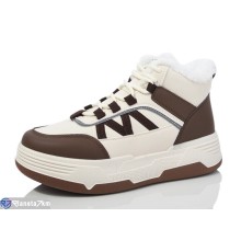 Кросівки жіночі на зиму (8 пар р.36-41) бежевий  "Normashoes"