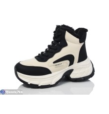 Кросівки жіночі на зиму (8 пар р.36-41) бежевий  "Normashoes"
