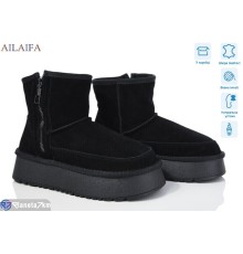 Уггі жіночі на зиму (6 пар р.36-41) чорний  "Latifa"