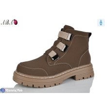 Черевики жіночі на весну/осінь (8 пар р.36-41) коричневий  "Aba"