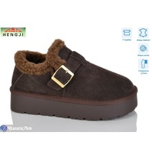 Уггі жіночі на зиму (6 пар р.36-41) коричневий  "HENGJI-ELENA"