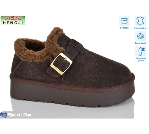 Уггі жіночі на зиму (6 пар р.36-41) коричневий  "HENGJI-ELENA" Уггі жіночі на зиму (6 пар р.36-41) коричневий  "HENGJI-ELENA"