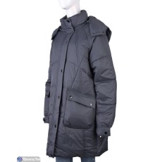 Куртка жіноча на зиму (5 шт. р.сетка XL-5XL) сірий  "Kalabok"