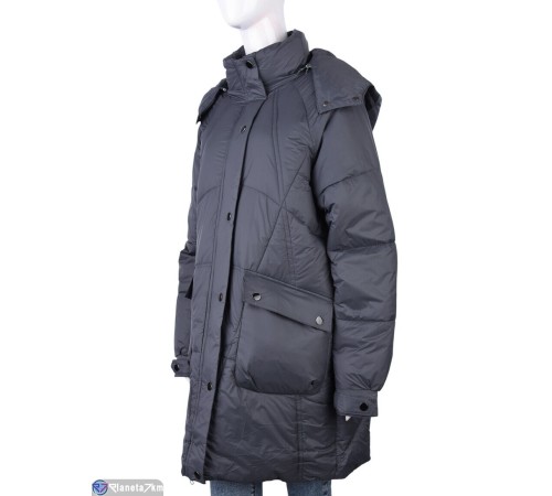 Куртка жіноча на зиму (5 шт. р.сетка XL-5XL) сірий  "Kalabok"