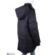 Куртка жіноча на зиму (5 шт. р.сетка XL-5XL) чорний  "Kalabok"