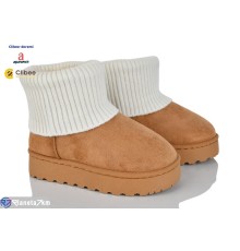 Дитячі Уггі на зиму (8 пар р.31-36) camel  "BELIES-D"