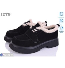 Туфлі жіночі на зиму (6 пар р.36-41) чорний  "LOTOS"