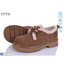 Туфлі жіночі на зиму (6 пар р.36-41) коричневий  "LOTOS"