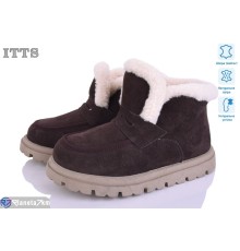 Черевики жіночі на зиму (6 пар р.36-41) коричневий  "LOTOS"