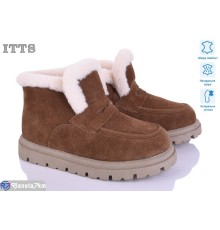 Черевики жіночі на зиму (6 пар р.36-41) коричневий  "LOTOS"