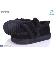 Дитячі туфлі на зиму (6 пар р.32-37) чорний  "LOTOS"