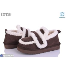 Дитячі туфлі на зиму (6 пар р.32-37) коричневий  "LOTOS"