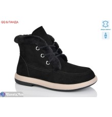 Черевики жіночі на зиму (8 пар р.36-41) чорний  "QQ&Панда" Черевики жіночі на зиму (8 пар р.36-41) чорний  "QQ&Панда"