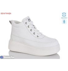 Черевики жіночі на зиму (8 пар р.36-41) білий  "QQ&Панда" Черевики жіночі на зиму (8 пар р.36-41) білий  "QQ&Панда"