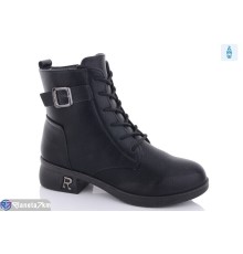 Черевики жіночі на зиму (8 пар р.36-41) чорний  "Normashoes"